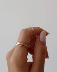 Token Jewelry Minimal Midi Ring 