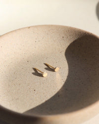 Token Jewelry Polka Dot Studs 14K Gold Fill 