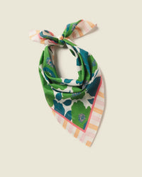 Trovata Birds of Paradis Charlotte Scarf in Vega Floral 3 - Bliss Boutiques