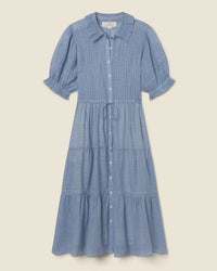 Trovata Birds of Paradis Elodie Dress in Seabrook Gingham 4 - Bliss Boutiques