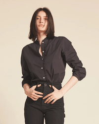 Trovata Birds of Paradis Helena Shirt in Black 