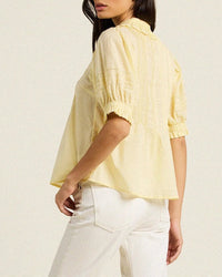 Trovata Birds of Paradis Jess Blouse in Soleil Voile 3 - Bliss Boutiques
