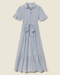 Trovata Birds of Paradis Martine Dress in Bahia Stripe 5 - Bliss Boutiques