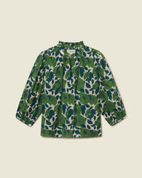 Trovata Birds of Paradis Orly Blouse in Vega Floral 4 - Bliss Boutiques