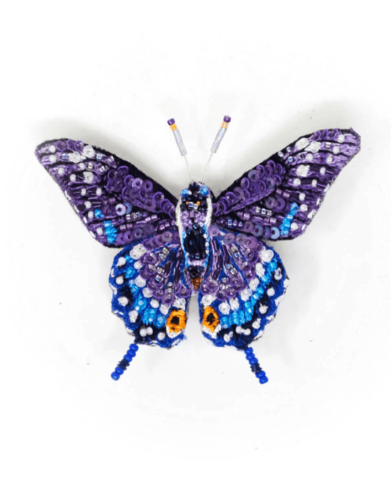 Trovelore Jewelry Eastern Black Swallowtail Butterfly Brooch Pin