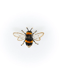 Trovelore Jewelry Humble Bee Brooch Pin