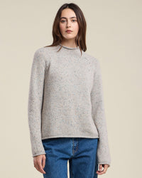 Joelle L/S Sweater in Oatmeal