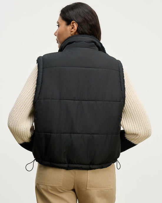 Velvet by Graham & Spencer Cathy Vest in Black 