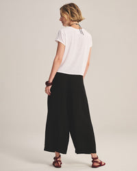 Velvet by Graham & Spencer Danika Straight Leg Pant in Black 4 - Bliss Boutiques