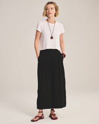 Velvet by Graham & Spencer Danika Straight Leg Pant in Black 2 - Bliss Boutiques