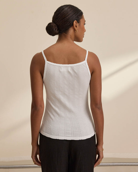Velvet by Graham & Spencer Iniku Tank Top in White 