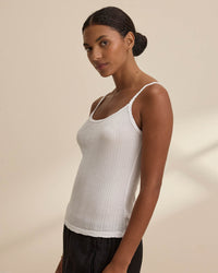 Velvet by Graham & Spencer Iniku Tank Top in White 