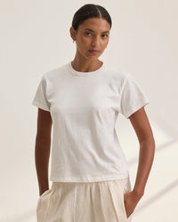 Velvet by Graham & Spencer Jazz Tee in White 
