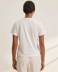 Velvet by Graham & Spencer Jazz Tee in White 
