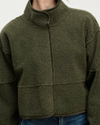 Velvet by Graham & Spencer Kelly Jacket in Army 