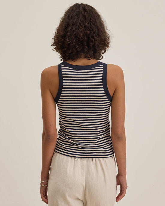 Velvet by Graham & Spencer Lua Tank Top in Navy 