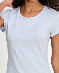 Velvet by Graham & Spencer Odelia Scoop Neck Tee in Soho Sky 
