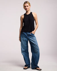 Velvet by Graham & Spencer Sasha Tank Top in Black 2 - Bliss Boutiques