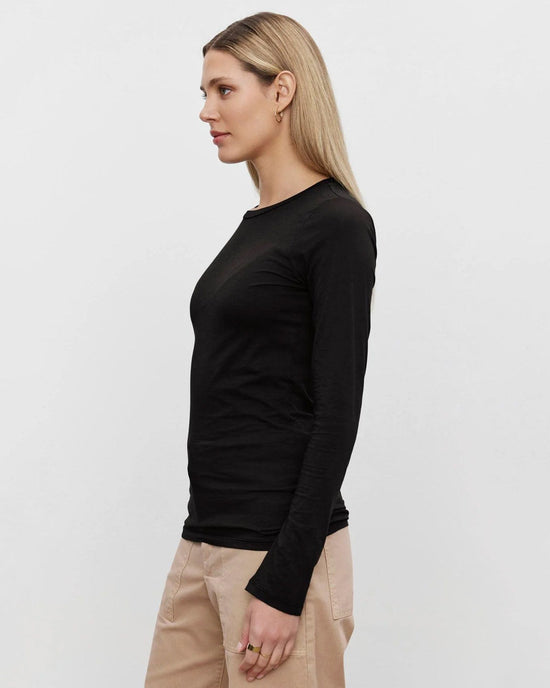 Velvet by Graham & Spencer Zofina in Black 