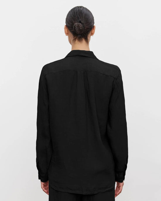 Mulholland Button Down in Black
