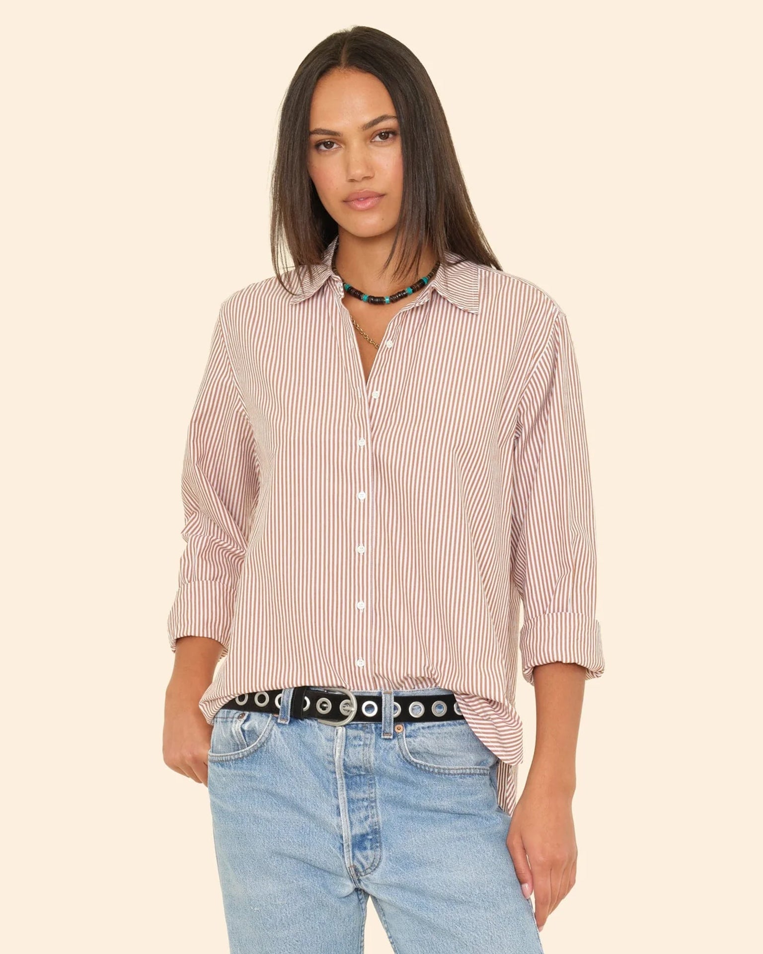 Beau Shirt in Nutmeg