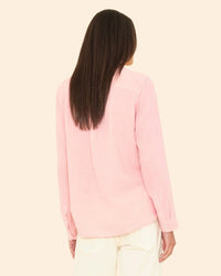 XiRENA Clothing Scout Shirt In Pink Rose
