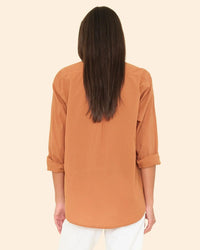 XiRENA Clothing Beau Shirt In Ginger