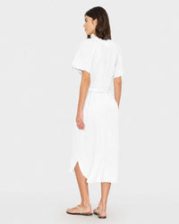 XiRENA Alyssa Dress in White 2 - Bliss Boutiques
