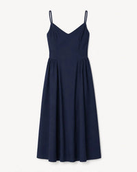 XiRENA Bardot Dress in Navy 2 - Bliss Boutiques