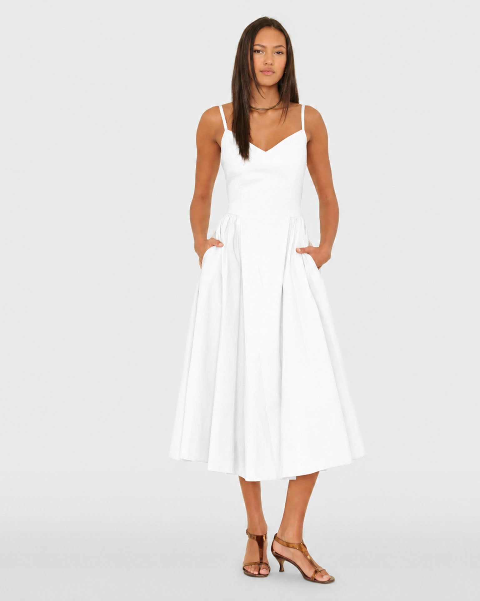 midi length bardot dress Draped Bardot Midi Dress Purple