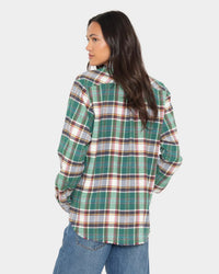 XiRENA Beau Shirt in Jadestone Green 2 - Bliss Boutiques