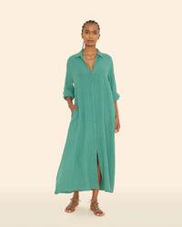 XiRENA Boden Dress in Bottle Green 