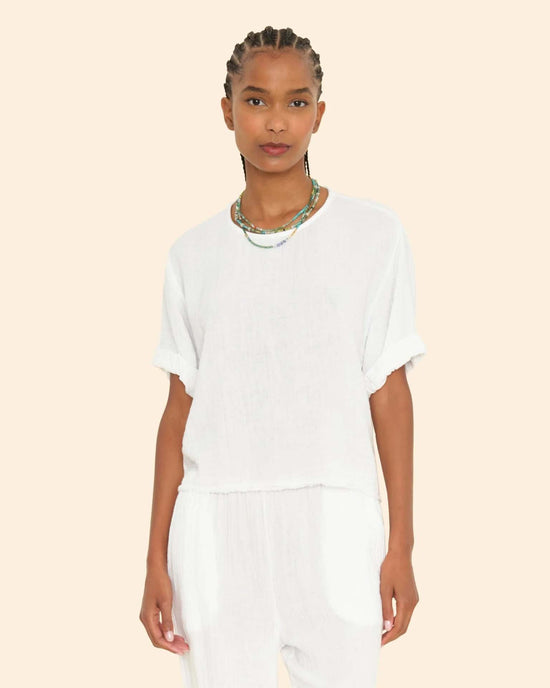 XiRENA Carson Top in White 