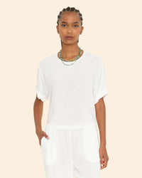 XiRENA Carson Top in White 