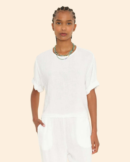 XiRENA Carson Top in White 