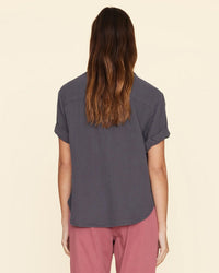 XiRENA Cruz Top in Charcoal 