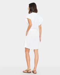 XiRENA Eliza Dress in White 2 - Bliss Boutiques