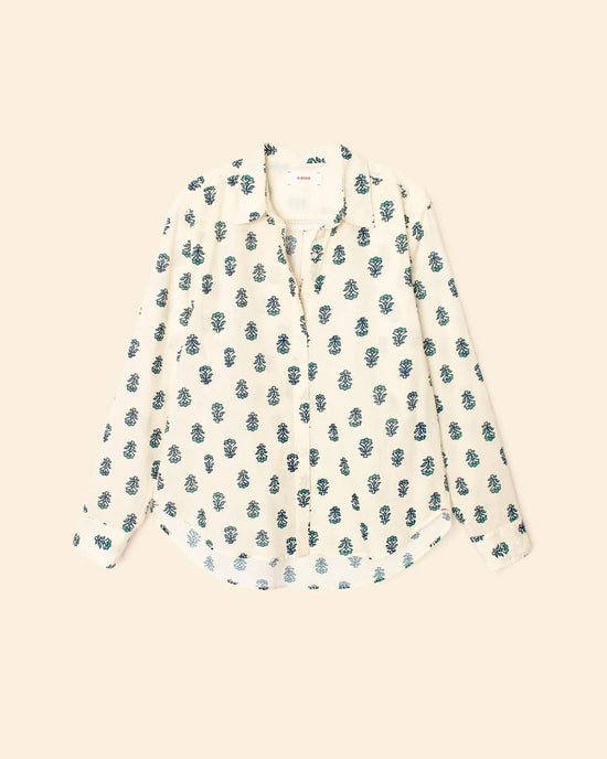 XiRENA Emmie Shirt in Clover Stamp 