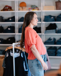 XiRENA Jenna Shirt in Blushwood 2 - Bliss Boutiques