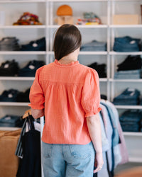 XiRENA Jenna Shirt in Blushwood 3 - Bliss Boutiques