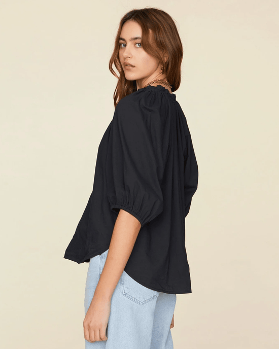 XiRENA Jules Top in Black 