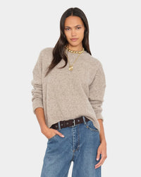 XiRENA Lela Sweater in Ivory Oat 1 - Bliss Boutiques