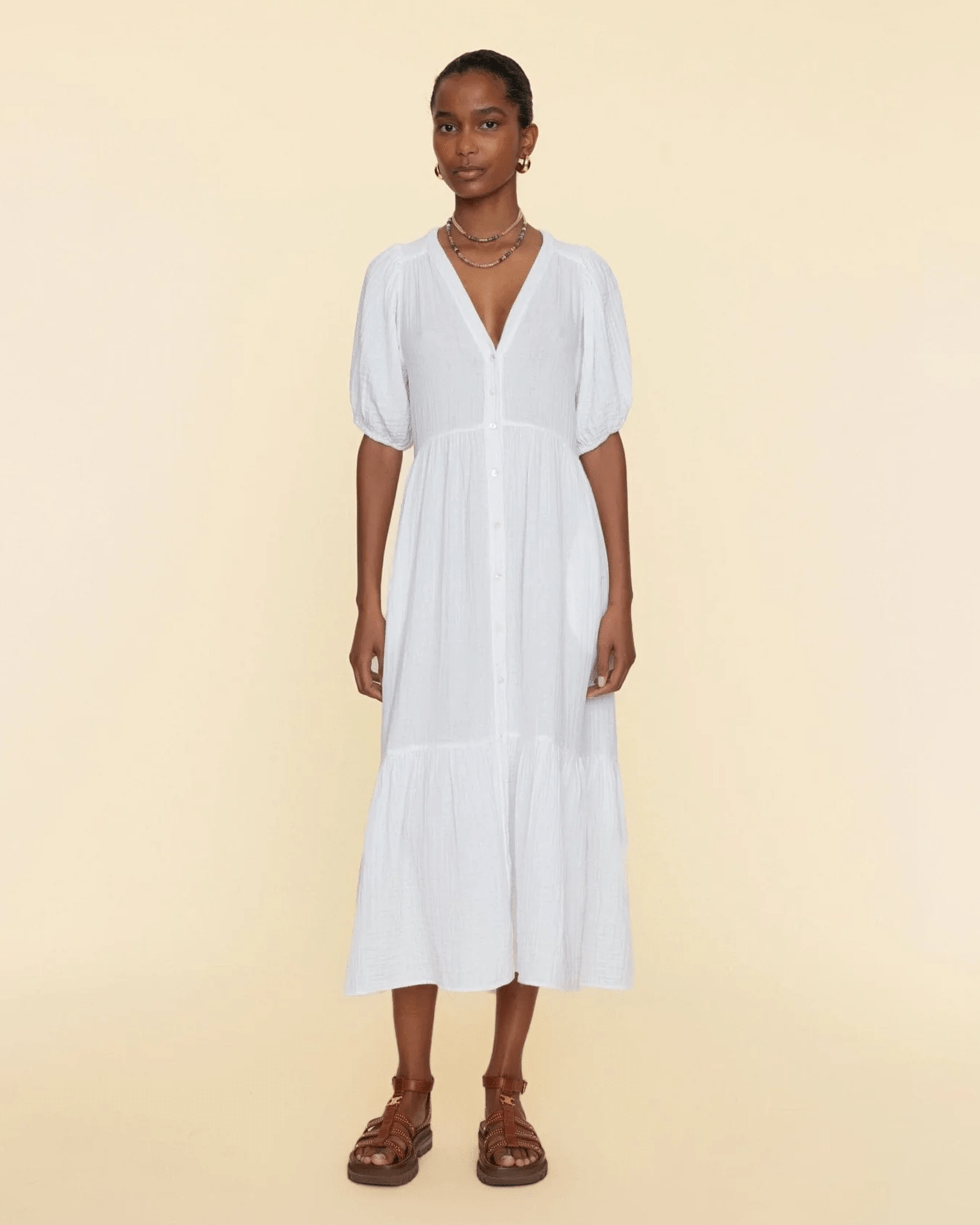 Lennox Dress in White