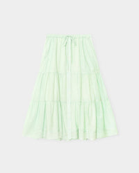 XiRENA Mckenna Skirt in Fresh Mint Stripe 3 - Bliss Boutiques