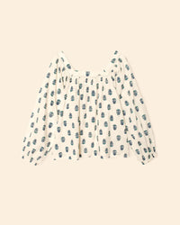 XiRENA Mira Top in Clover Stamp 