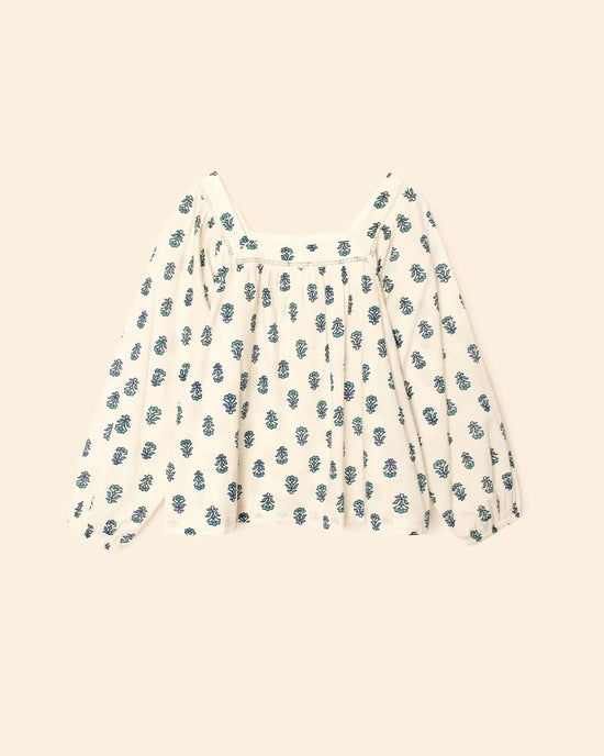 XiRENA Mira Top in Clover Stamp 