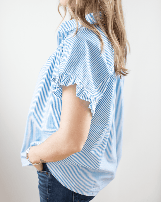 XiRENA Noah Shirt in Myrtle Blue 