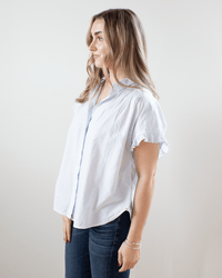 XiRENA Clothing Noah Shirt in Skylight
