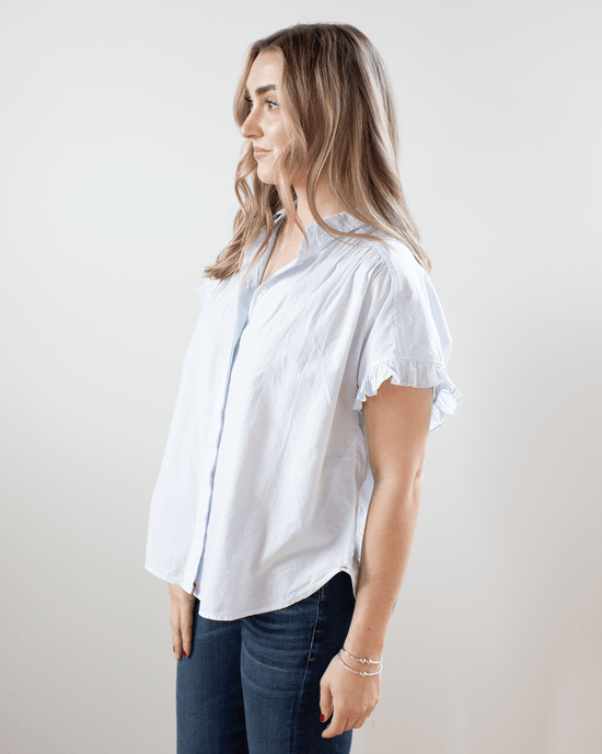 XiRENA Clothing Noah Shirt in Skylight