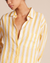 Blake Boyfriend Shirt in Yellow Awning Stripe
